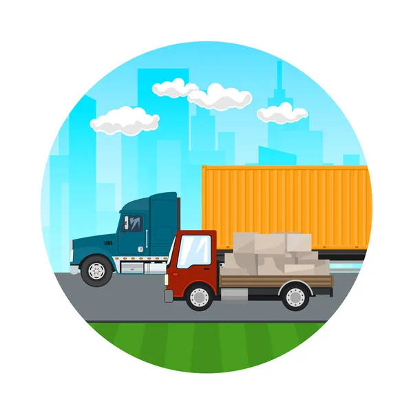 赤い小型トラックのアイコン Windows 輸送と貨物の配達サービス ベクトル図 商品の貨物の背景に対して 道路上のトラックを運ぶ ストックベクター C Serz72 赤い小型トラックのアイコン Windows 輸送と貨物の配達サービス ベクトル図 商品の貨物の背景に対して 道路上のトラックを運ぶ ストックベクター C Serz72