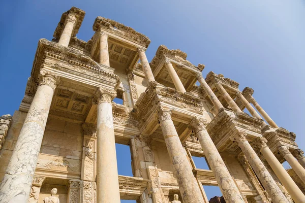 Ősi Könyvtár Ephesusban — Stock Fotó