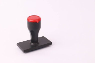 Lastik damga iolated beyaz arka plan üzerinde izole