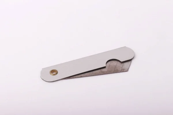 Couteau Isolé Sur Blanc — Photo