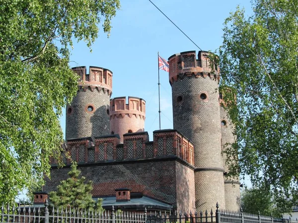 Башня Замка Калининграде Россия — стоковое фото
