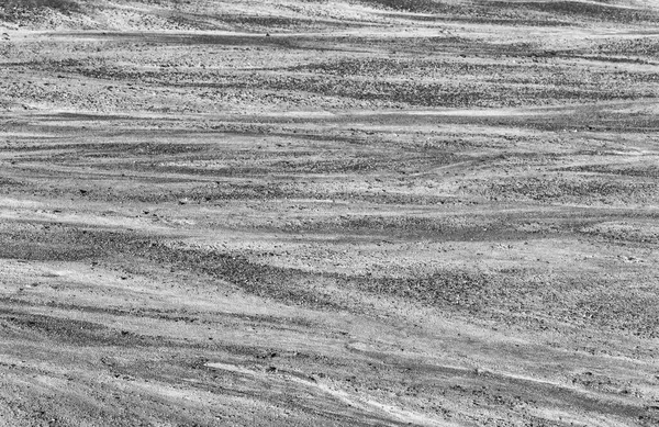 Areia Moída Com Argila Fundo Branco Preto — Fotografia de Stock