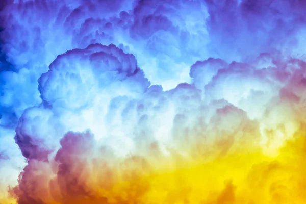 Fantasy Kolor Opary Pochmurne Niebie — Zdjęcie stockowe