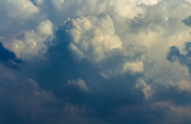 Bulutlu bulutlu gökyüzü