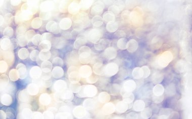 Renkli bokeh ışığı bulanık arkaplan