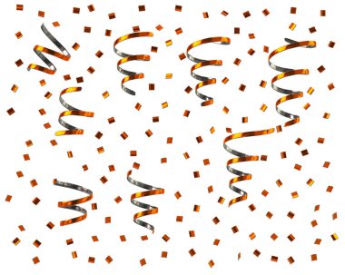 Konfeti flamalar 3d render