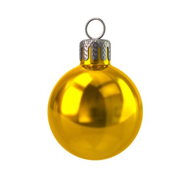 Altın christmas bal