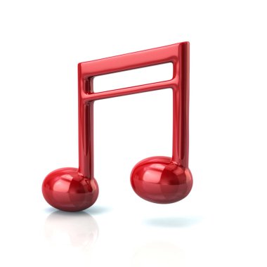 kırmızı müzik notu