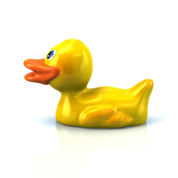 Sárga kacsa ikon — Stock Fotó