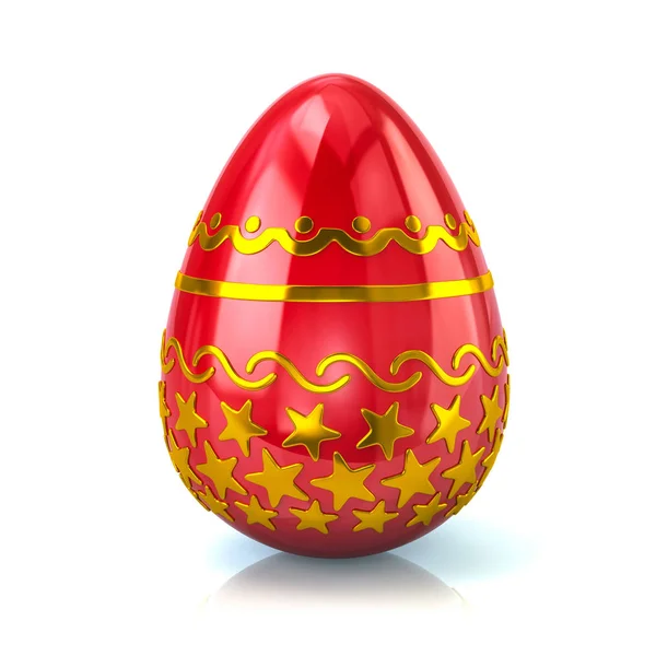 Ilustración 3D del huevo de Pascua — Foto de Stock