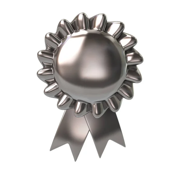 Ikona srebrna Rozeta — Zdjęcie stockowe