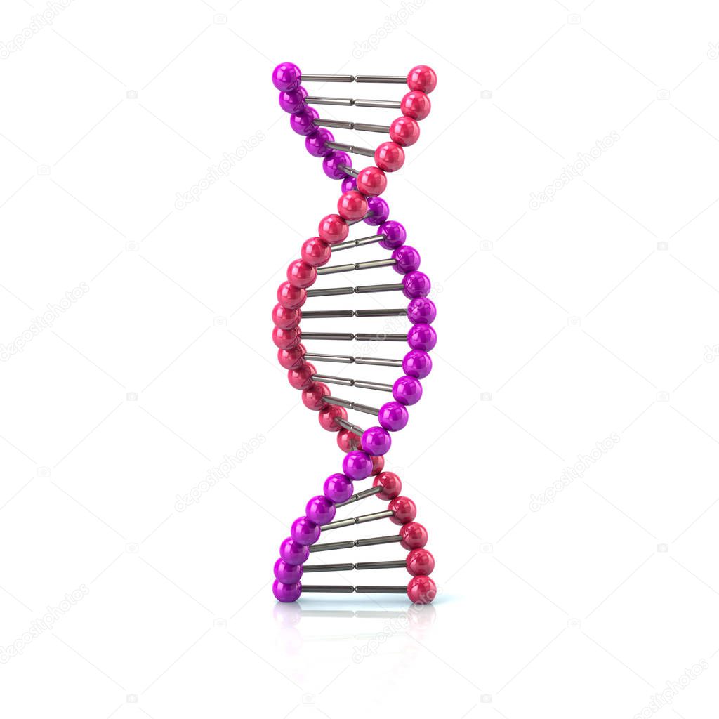 Purple DNA icon 