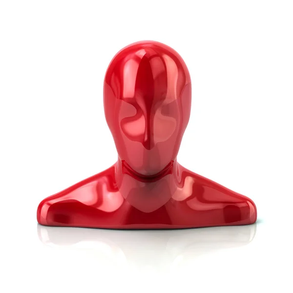 Icône avatar profil rouge — Photo