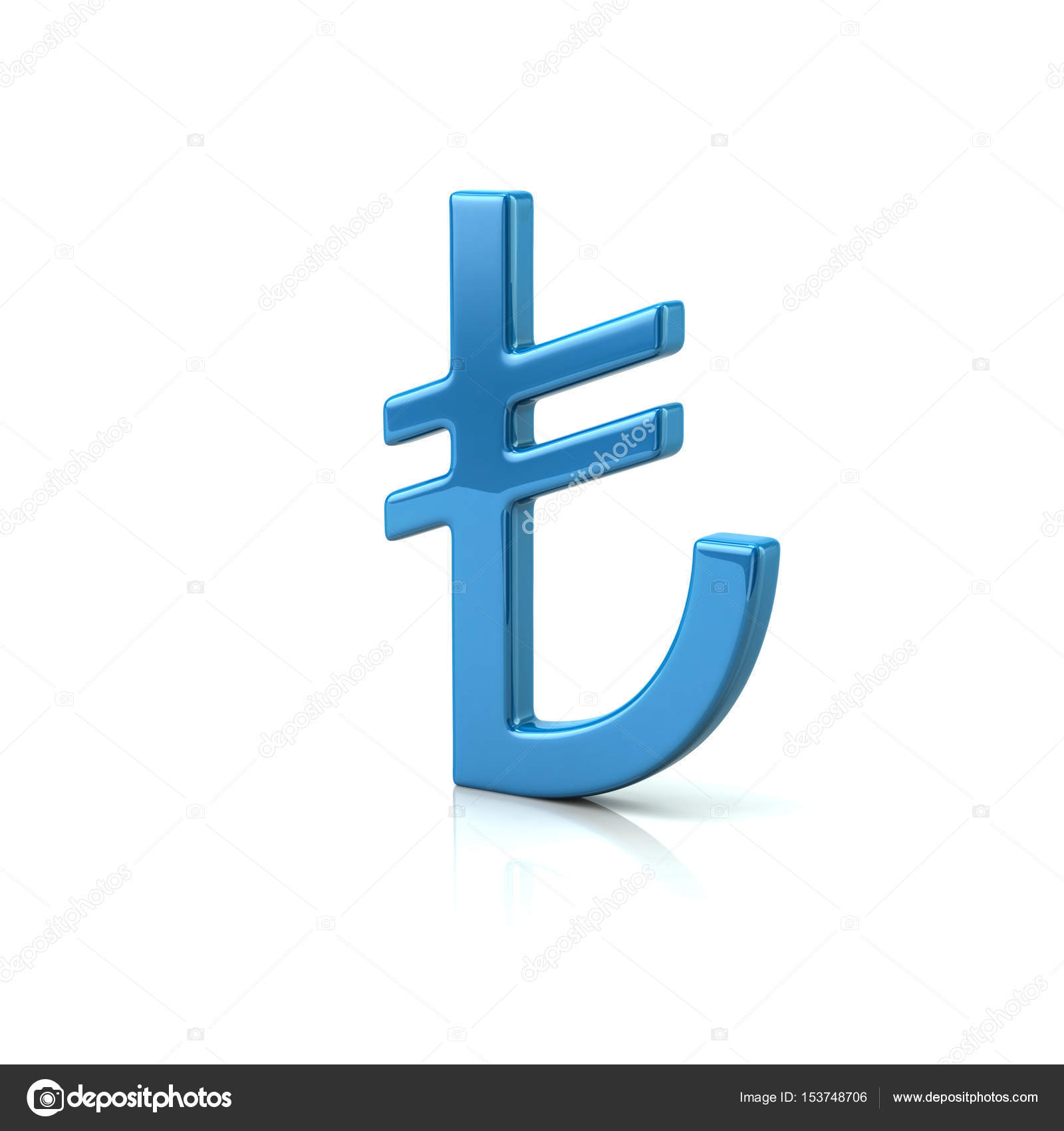土耳其里拉，3d 图——图库图片© valdum #153748706