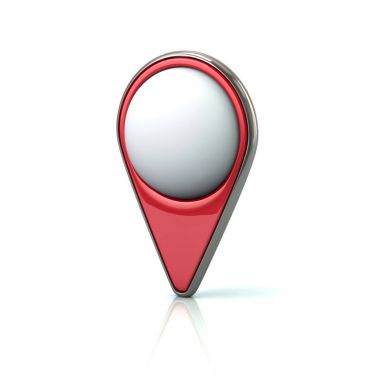Kırmızı harita pin