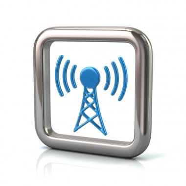 Metalik yuvarlatılmış kare çerçeve