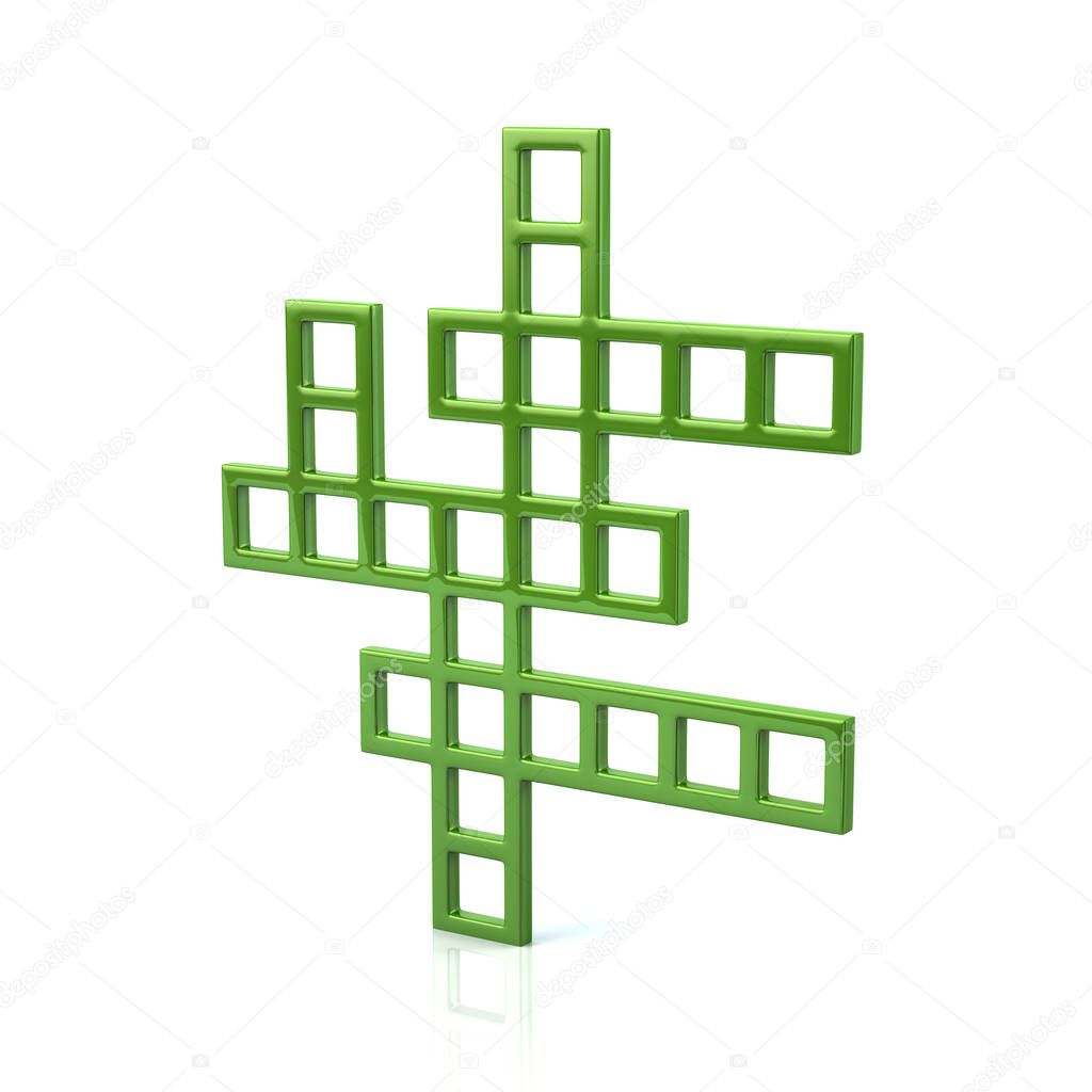 Green crossword icon