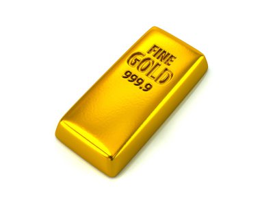 3d render bar altın