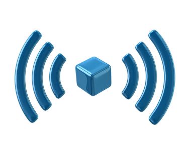 Mavi Wi-Fi ağ simgesini