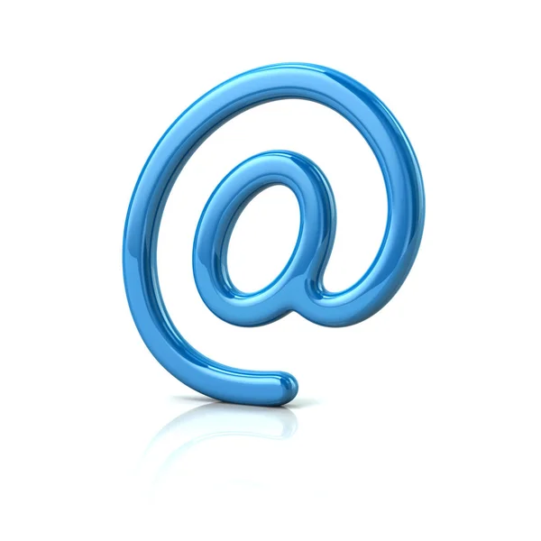Blue mail ikonra — Stock Fotó