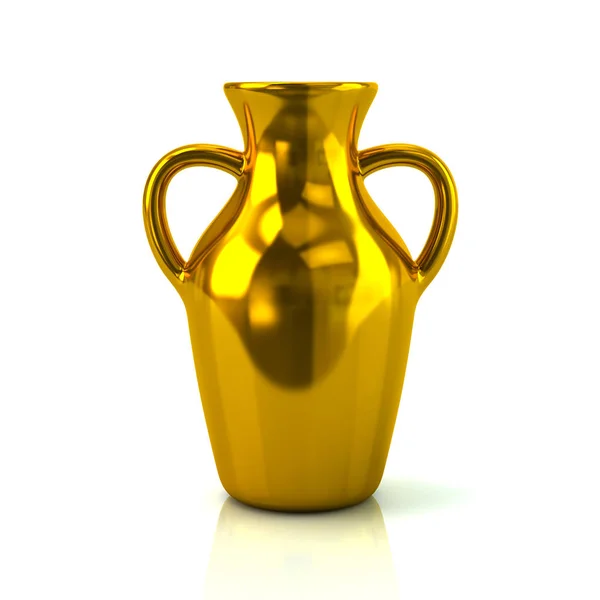 Golden amphora icon — Stock Photo, Image