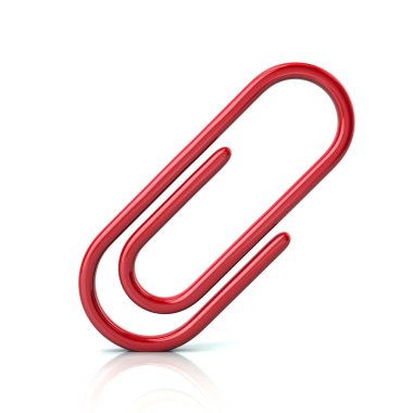 Kırmızı kağıt atacı simgesi