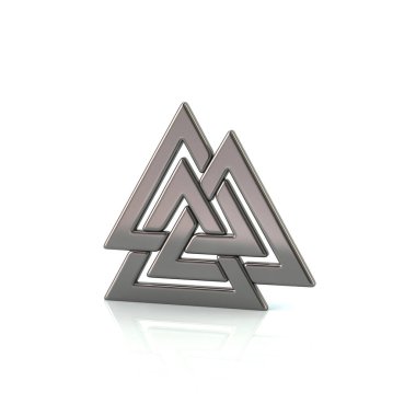 Valknut, gümüş Viking işaret