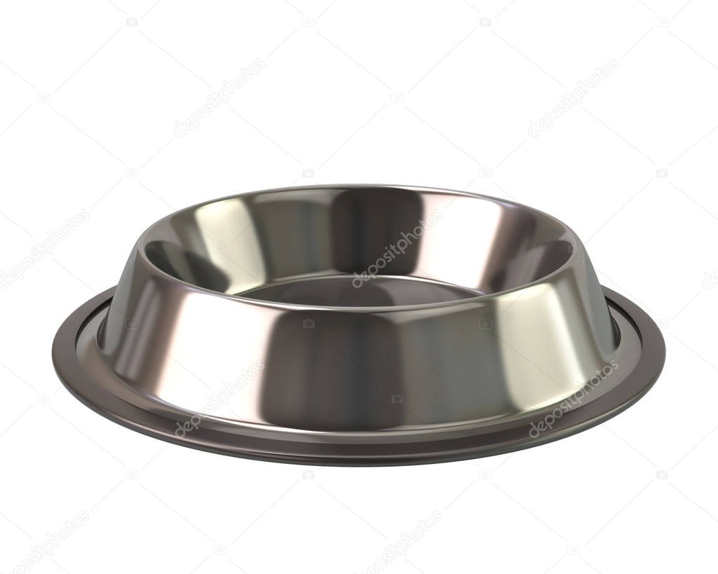 Metal pet bowl