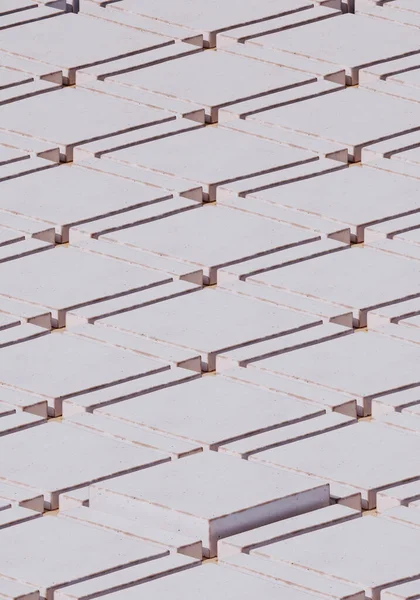 Markalaşma için soyut arkaplan ve minimum sunum. Beyaz kırsal seramik fayans. 3d resimleme.