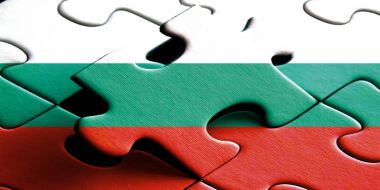 Puzzel tarzı tasarım ile ülke bayrakları