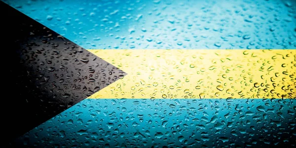 Nationale Vlaggen Met Water Drops Design — Stockfoto