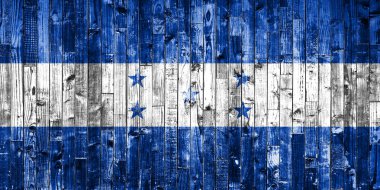 Ülke bayrakları ahşap arka plan