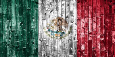 Ülke bayrakları ahşap arka plan