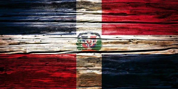 Bandeiras Nacionais Fundo Madeira — Fotografia de Stock