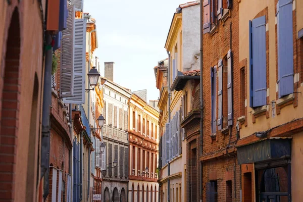 Toulouse Stad Oude Stad Carcassonne Kasteel — Stockfoto