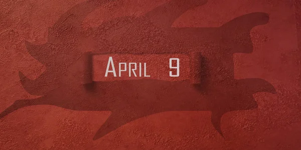 Ay ve gün yılın Takvim tasarım