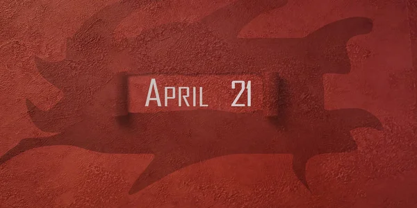 Ay ve gün yılın Takvim tasarım