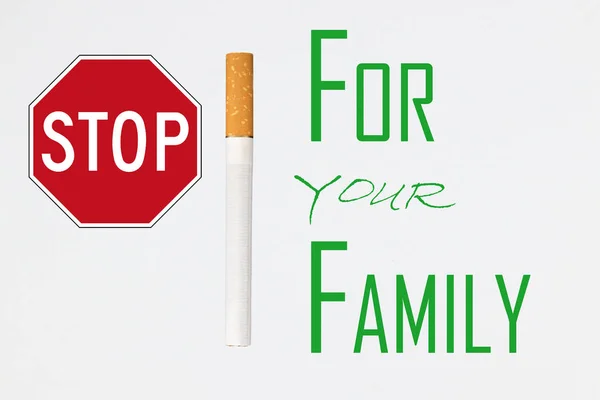 Fumo Morrer Parar Fumar — Fotografia de Stock