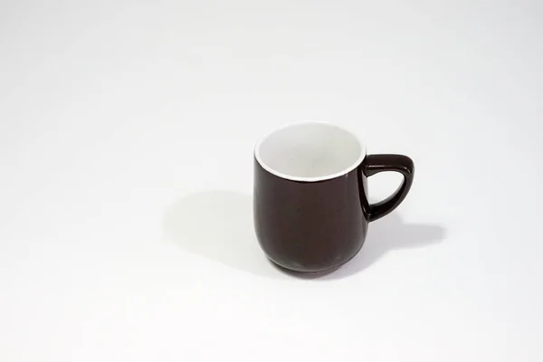Kaffekoppar Som Isolerade Bordet — Stockfoto