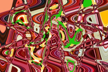 Soyut renkli arka planı ve desen tasarım