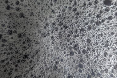 Sabun köpükleri ve arka plan dokusu