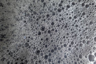 Sabun köpükleri ve arka plan dokusu