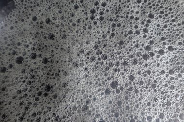 Sabun köpükleri ve arka plan dokusu