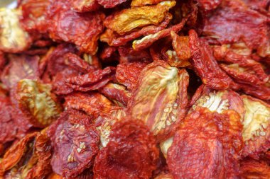 Kuru bakliyat ve Kuru sebzeler, domates, fıstık, ceviz