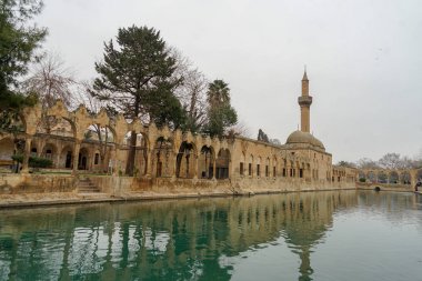 Cami ve tarihi eserler görünümü Urfa Türkiye'den