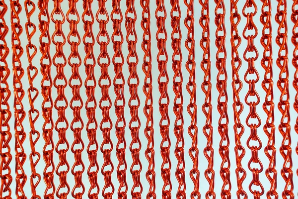 Red Chain Decoration — Stock Photo, Image