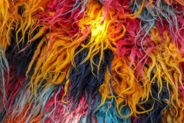 Geleneksel tasarım Turkis halı ve bere