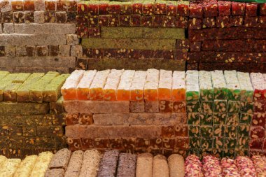 Geleneksel Türk lokumu ve Türk lokumu