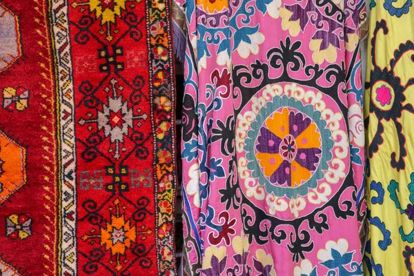 Tapetes Scarfs Turkis Design Tradicional — Fotografia de Stock