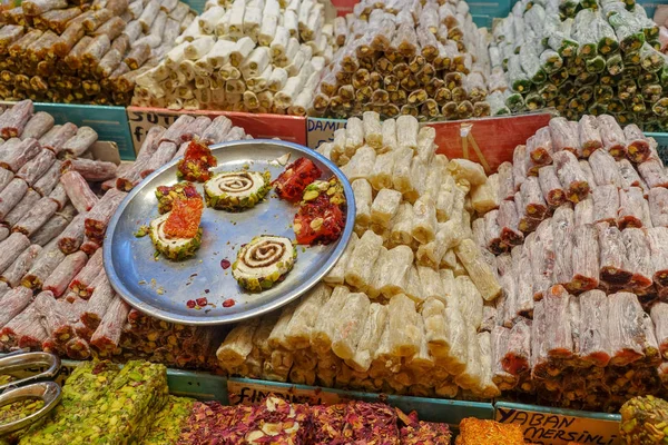 Traditional Turkish Delight Turkish Delights — Stock Photo, Image